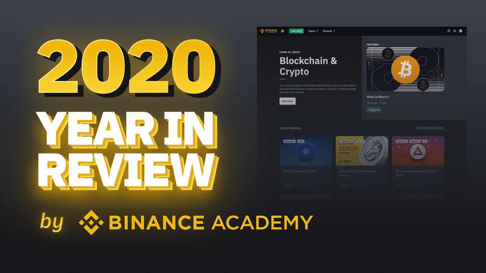 Binance Academy 2020 Year in Review